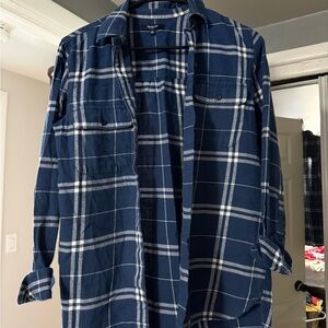Madewell Flannel Button-Up Shirt